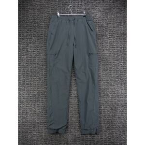 Eddie Bauer Pants Womens 6 Tall Gray Flannel Lined Tech Cargo Joggers Outdoors